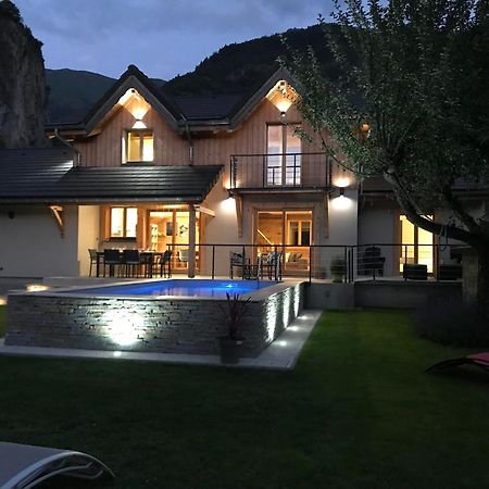 Chalet Barbara With Swimming Pool In The Heart Of Oisans Le Bourg-dʼOisans Eksteriør bilde
