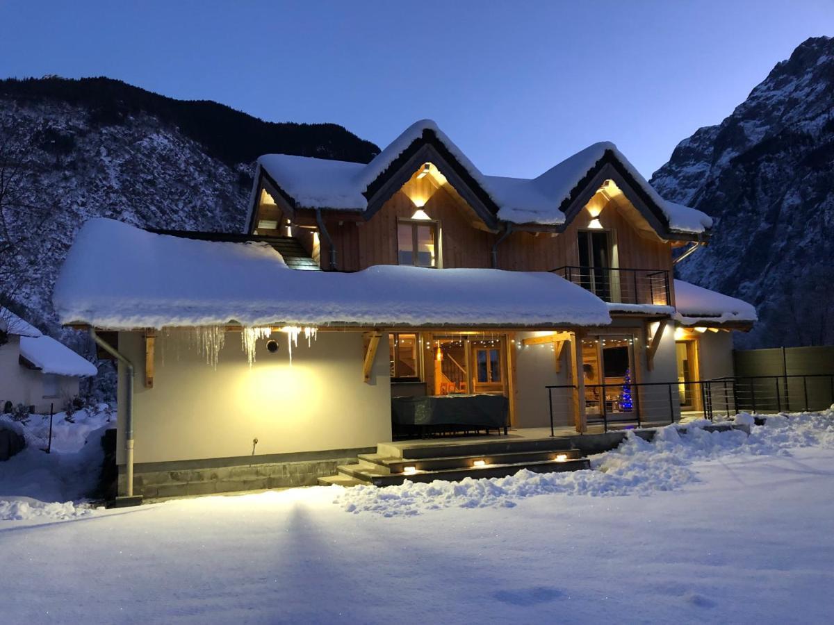 Chalet Barbara With Swimming Pool In The Heart Of Oisans Le Bourg-dʼOisans Eksteriør bilde
