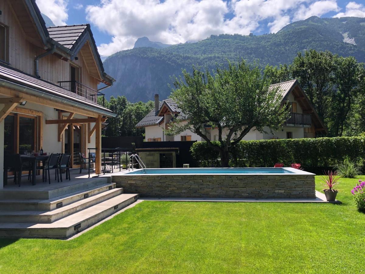 Chalet Barbara With Swimming Pool In The Heart Of Oisans Le Bourg-dʼOisans Eksteriør bilde