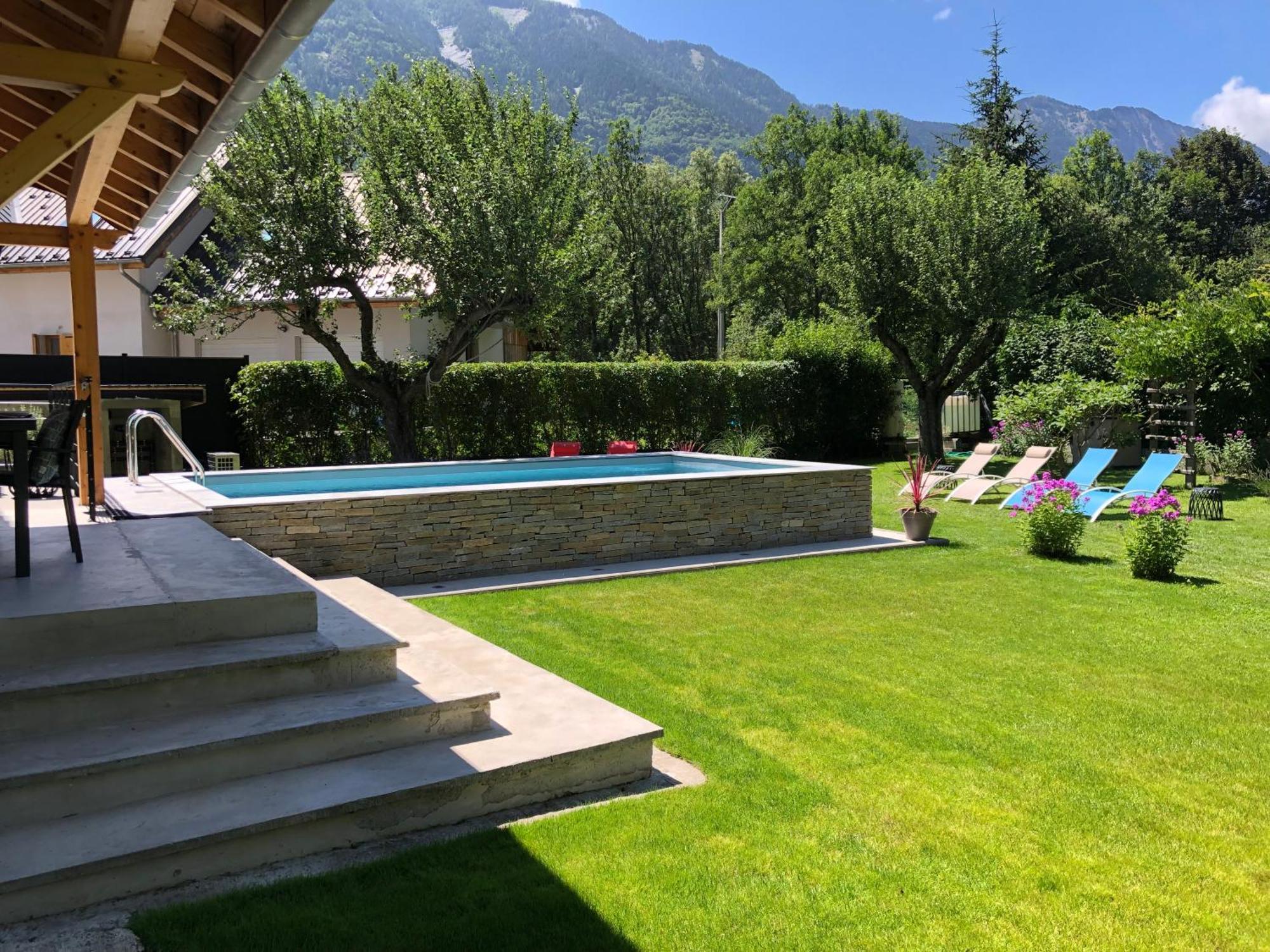 Chalet Barbara With Swimming Pool In The Heart Of Oisans Le Bourg-dʼOisans Eksteriør bilde